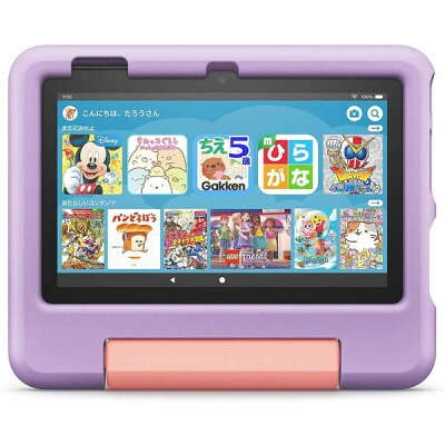 Amazon(アマゾン) Fire 7 キッズモデル (7インチディスプレイ) 16GB (2022年発売)パープル 第12世代 B099HC9DHF