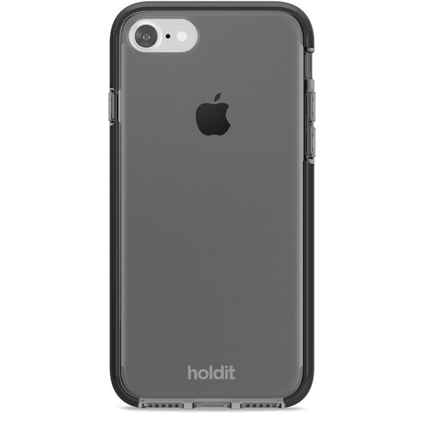 ホールディット スマホケース レディース Holdit（ホールディット） iPhoneSE（第3世代/第2世代）/8/7用 Seethru クリアケース　（ブラック） Holdit 15048(HOLDIT)