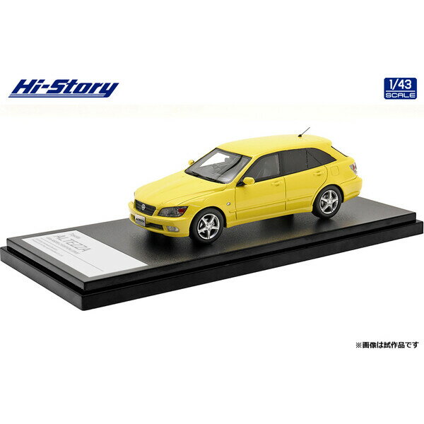 ハイストーリー 1/43 Toyota ALTEZZA Gita AS200 Z EDITION (2001) スーパーブライトイエロー【HS391YE】 ミニカー