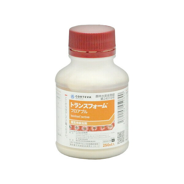 スルホキサフロル水和剤 DC-2057039 ダウ・ケミカル 殺虫剤 トランスフォーム フロアブル 250ml スルホキサフロル水和剤