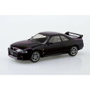 アオシマ 1/32 ザ スナップキット No.15-A ニッサン R33スカイラインGT-R(ミッドナイトパープル）【64542】 プラモデル