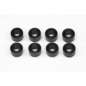 Rakuten - ヨコモ φ2.5xφ5.0x3.0mm アルミシム (ブラック/8個入)【ZC-A2530BA】 ラジコンパーツ