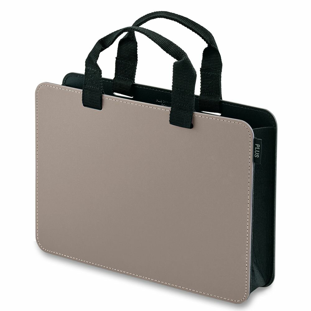 プラス モバイルバッグ＋ スリムタイプ 13インチ（ベージュ） FL-101MB(91451)