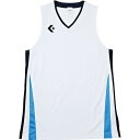 CB281701-1129-XO コンバース メンズゲームシャツ(ホワイト/ネイビー・サイズ:XO) CONVERSE