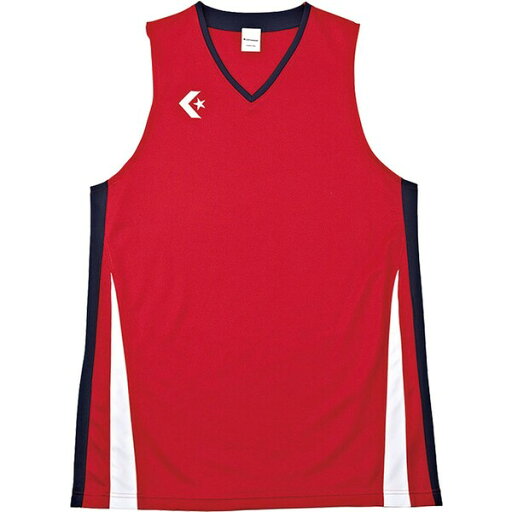 CB281701-6429-SS コンバース メンズゲームシャツ(レッド/ネイビー・サイズ:SS) CONVERSE CB281701-6429-SS コンバース メンズゲームシャツ(レッド/ネイビー・サイズ:SS) CONVERSE