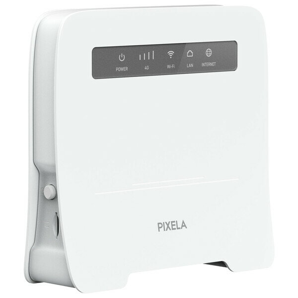 PIXELA （ピクセラ） LTE対応 SIMフリーホームルーター 11ac(Wi-Fi5)対応 867 300Mbp / 標準SIM（docomo au SoftBank Rakuten回線対応）/ モバイル通信 下り最大150Mbps 上り最大50Mbp PIX-RT100