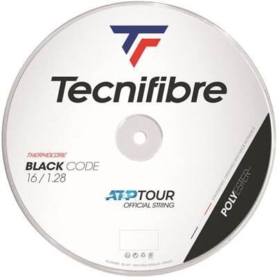 Tecnifibre(テクニファイバー) 硬式テニス用ストリング BLACK CODE 1.28（ブラック・サイズ：200m） TC..