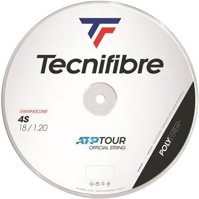 Tecnifibre(テクニファイバー) 硬式テニス用ストリング 4S 1.25（ブラック・サイズ：200m） TCF-04R4S1..