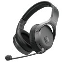 エレコム ヘッドセット ワイヤレス 2.4GHz 両耳 オーバーヘッドタイプ (ブラック) HS-HPW01BK