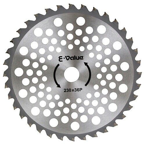E-Value 軽量タイプチップソー1枚 230mm×36P×1P ETT-230MMX36PX1P E-Value
