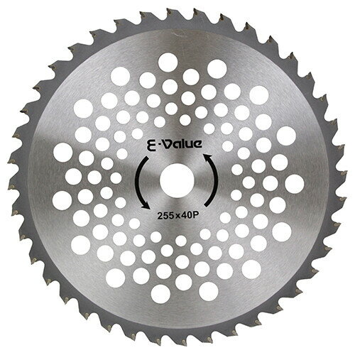 E-Value 軽量タイプチップソー1枚 255mm×40P×1P ETT-255MMX40PX1P E-Value