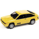 JOHNNY LIGHTNING 1/64　1981 シェビー サイテーション X-11 ブライトイエロー ミニカー