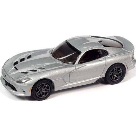 JOHNNY LIGHTNING 1/64　2014 ダッジ バイパー シルバー ミニカー