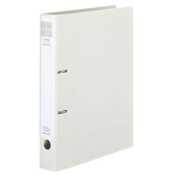 コクヨ Dリングファイル スムース 300枚 W（ホワイト） フ-UDS430W