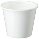 園芸鉢 植木鉢 園芸用品 ガーデニング用品 ポット プラ鉢 3号(ホワイト) 大和プラスチック プラハチ3ゴウ ホワイト