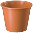 園芸鉢 植木鉢 園芸用品 ガーデニング用品 ポット プラ鉢 4号(ブラウン) 大和プラスチック プラハチ4ゴウ ブラウン