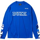 SMT211440-5100-S スポルディング ロングスリーブTシャツ DUKEカモ（ロイヤルブルー・サイズ：S） SPALDING