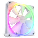 NZXT NZXT PCケースファン 140mm RGB ホワイト F Series RGB Fans RF-R14SF-W1