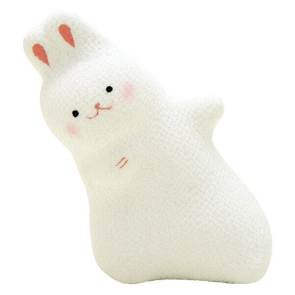 京都 リュウコドウ のぞきうさぎ 040-0631(2023) 2023 うさぎ 干支飾り 卯年 迎春 お正月 置き物 日本製 [04006312023]