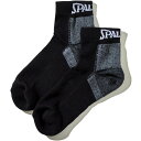 S-SAS22102-1000-2729 スポルディング デュラブル アンクルソックス(ブラック・サイズ:27-29cm) SPALDING