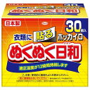 ホッカイロ ぬくぬく日和 貼るタイプ 30個入 興和 ヌクヌクビヨリハルレギユラ- 30コ
