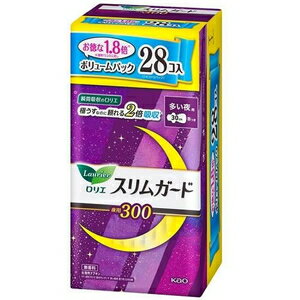 ロリエ スリムガード ボリュームパック 多い夜用300（28