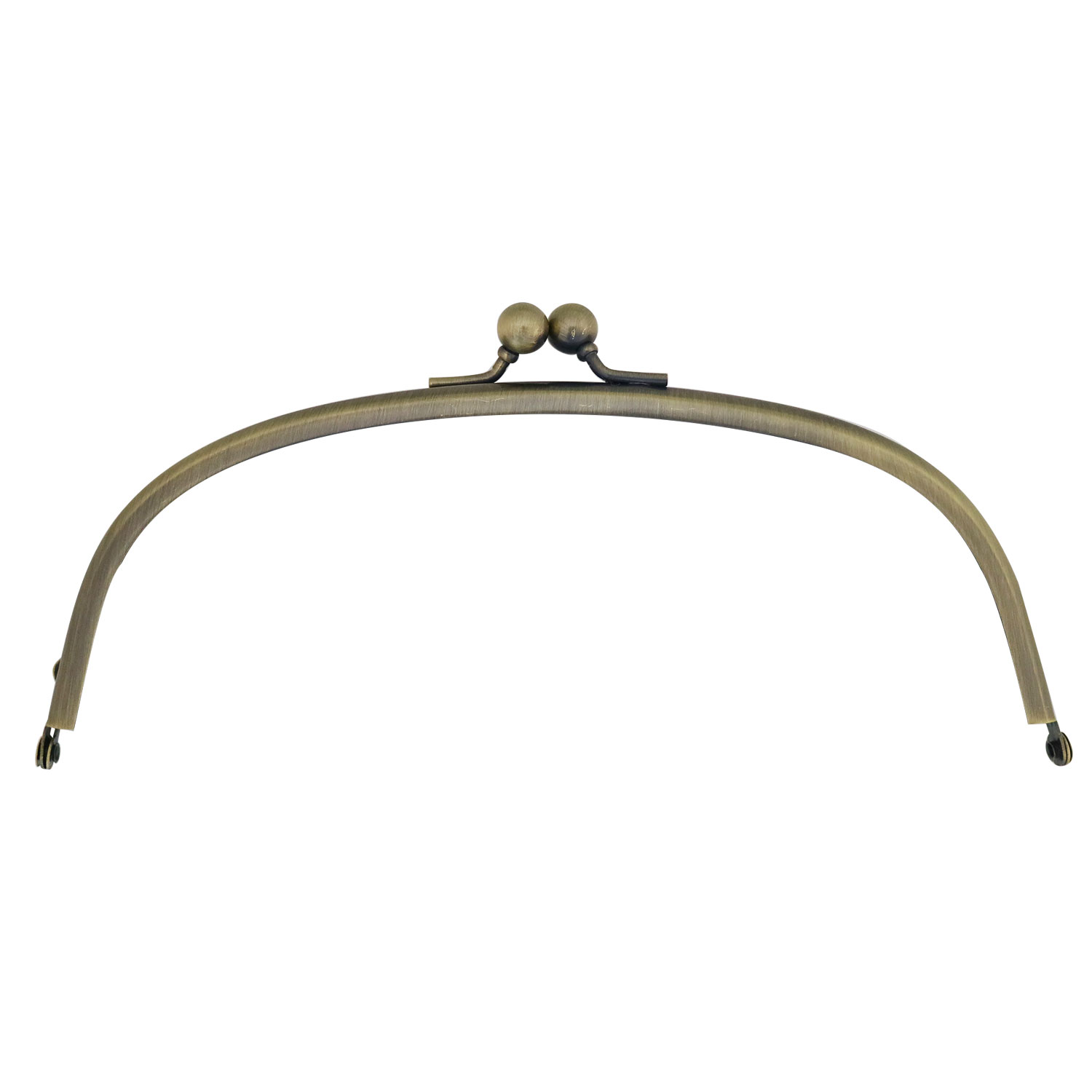 KIYOHARA バッグマイスター 差し込み口金・丸型 18センチ 片カン(アンティックゴールド) BM05-23