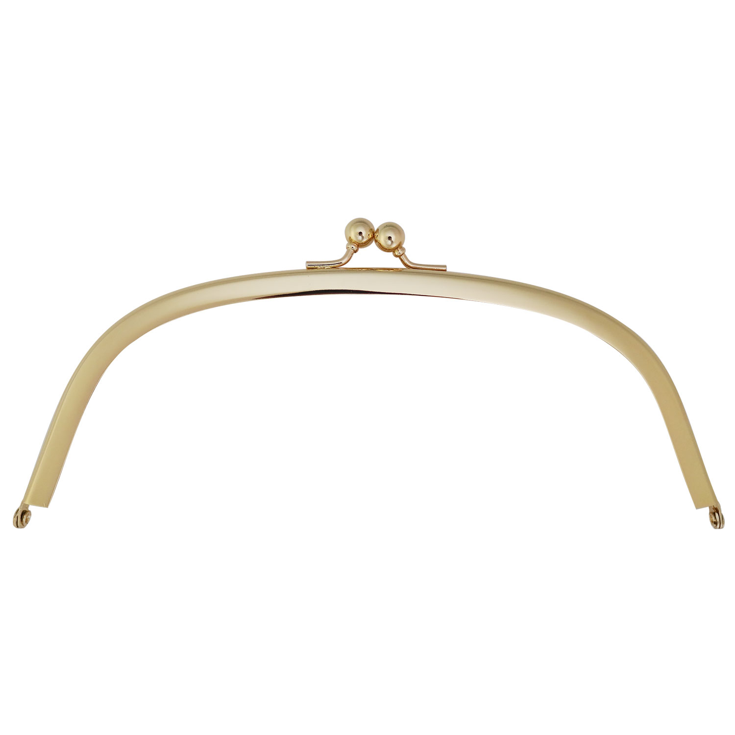 KIYOHARA バッグマイスター 差し込み口金・丸型 21センチ カン無し(ゴールド) BM05-28