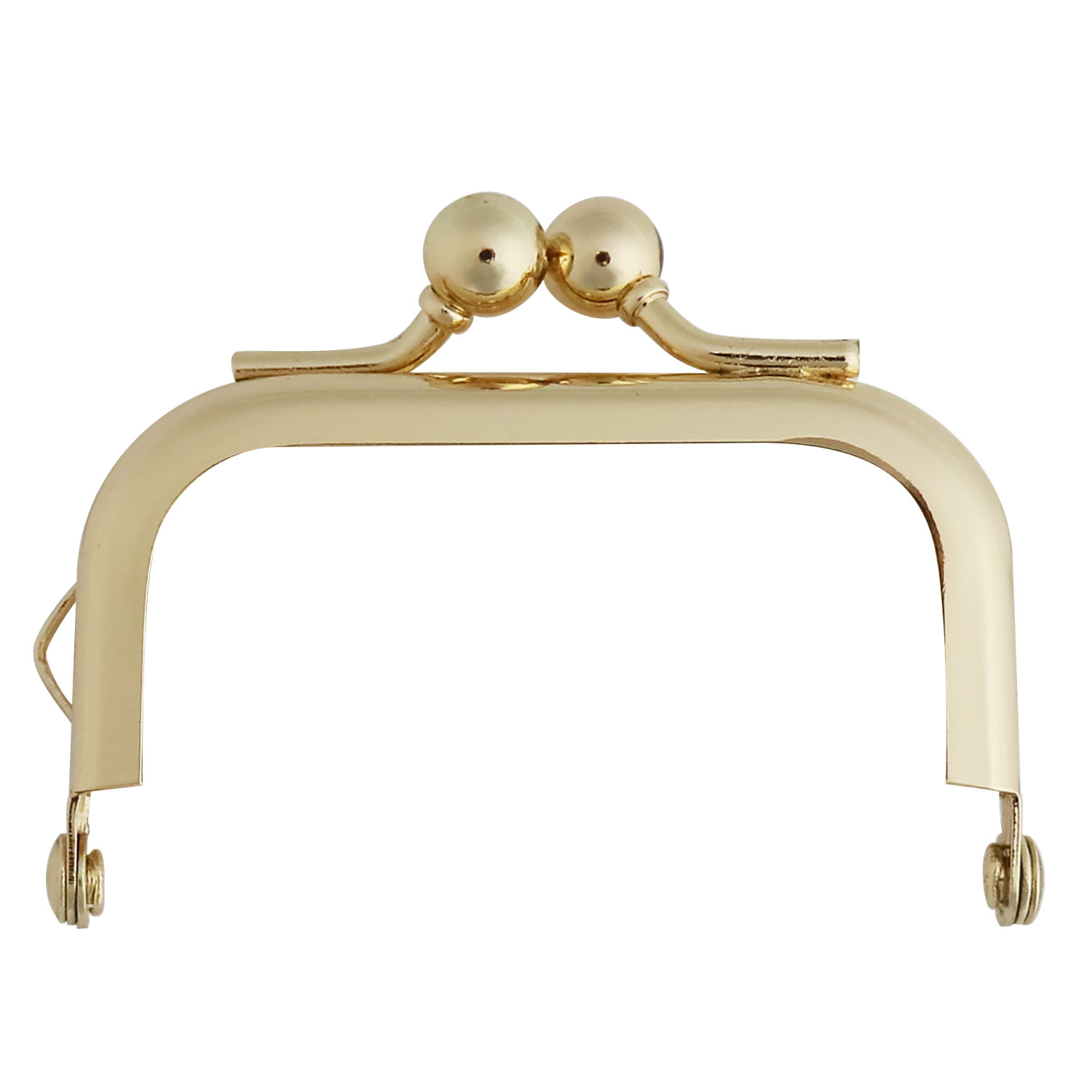 KIYOHARA バッグマイスター 差し込み口金・角型 6センチ 片カン(ゴールド) BM05-40