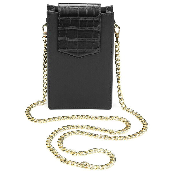 Cellularline スマホiPhone用ショルダーバック（カード収納）　ブラック MiniBag MINIBAGJOYK
