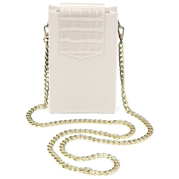 Cellularline スマホiPhone用ショルダーバック（カード収納）　ホワイト MiniBag MINIBAGJOYW