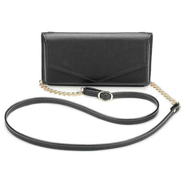 Cellularline スマホiPhone用横型ショルダーバック（カード収納）　ブラック MiniBag MINIBAGPETITK