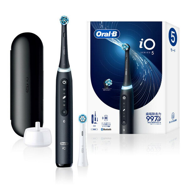 オーラルB IOG52J62KBK ブラウン 電動歯ブラシ　（マットブラック） BRAUN　Oral-B（オーラルB）iOシリーズ iO5 [IOG52J62KBK]