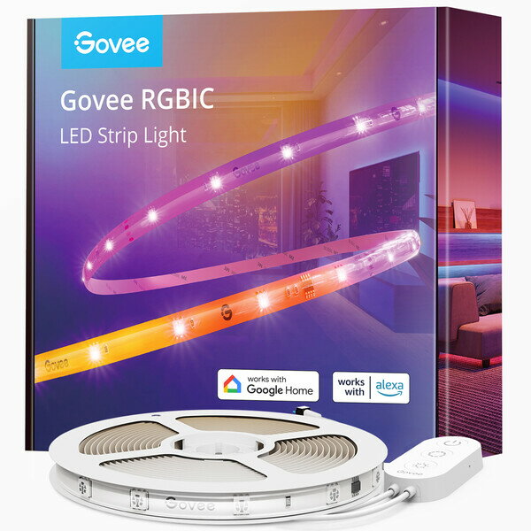 Shenzhen Intellirocks Tech Co.Ltd. Govee LED リボンライト(RGB‐IC 5M) [H619A リボンライト RGB]