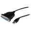 ƥå USB-A - ѥ(D-Sub 25ԥ)ץѴ֥ 1.8m StarTech ICUSB1284D25