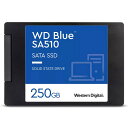 Western Digital（ウエスタンデジタル） WesternDigital SATA 2.5inch SSD WD Blue SA510シリーズ 250GB WDS250G3B0A