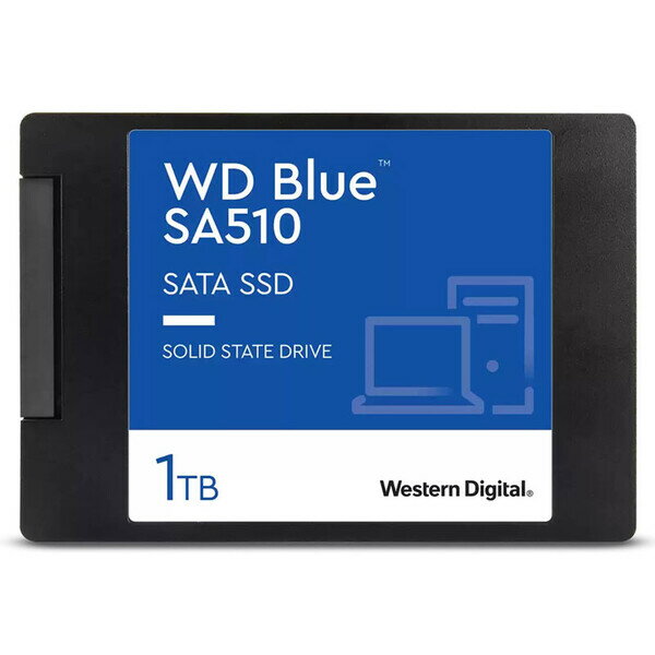 Western Digital（ウエスタンデジタル） WesternDigital SATA 2.5inch SSD WD Blue SA510シリーズ 1TB WDS100T3B0A