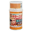 AH-9050851 アトムハウスペイント アトムカラーニス 250ml(チーク) アトムペイント