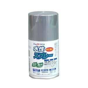 アトムハウスペイント 水性スプレー 100ml(シルバー) AH-9050701 アトムペイント