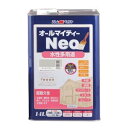 アトムハウスペイント 水性オールマイティーネオ 14L(マイルドグレー) AH-9050264 アトムペイント