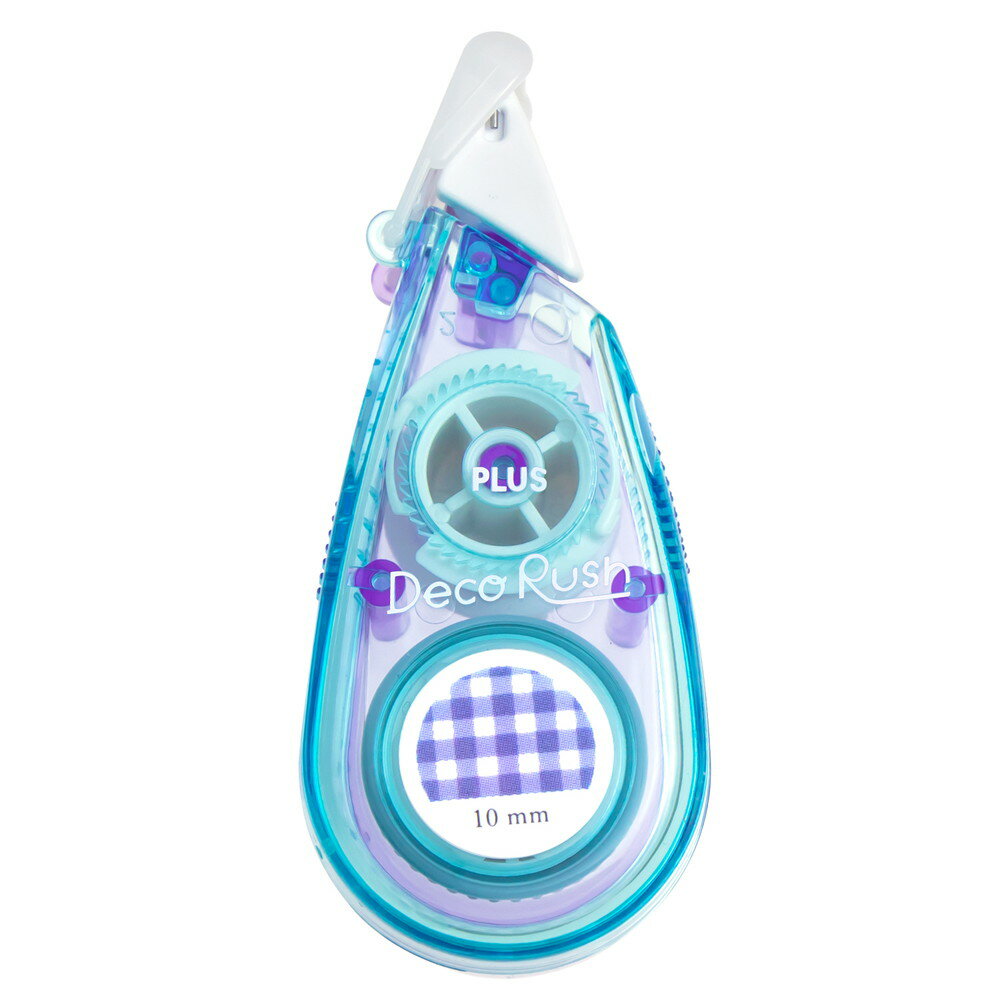 プラス デコラッシュ 10mm 太幅タイプ（ギンガムチェック） DC-080-1(51978)