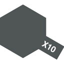 タミヤ タミヤカラー アクリルミニ X-10 ガンメタル【81510】 塗料