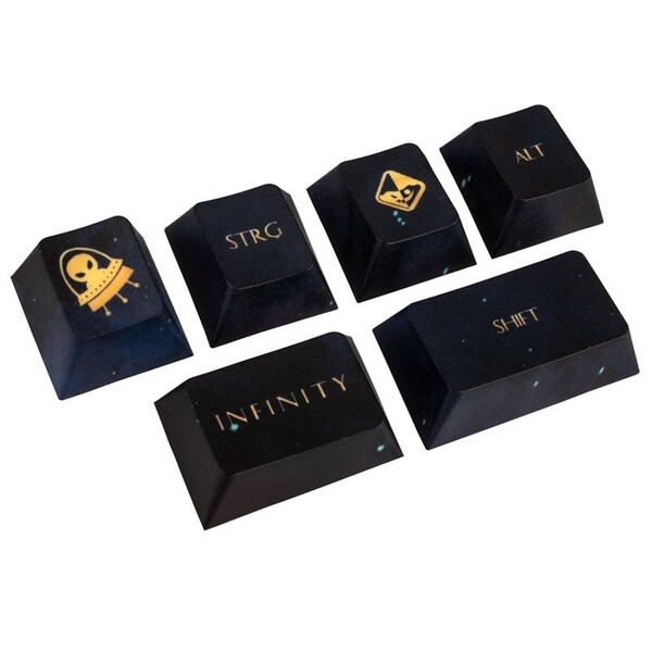 Traitors(トレイターズ) インフィニティ 宇宙 6キー アドオン キーキャップセット Traitors INFINITY Add-On Keycap Set INFINITY6KS