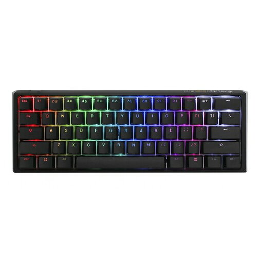 Ducky(ダッキー) One 3 Mini メカニカルキーボード 英語配列 60%サイズ Classic Black/White 有線 シルバー軸 Ducky One 3 Mini 60% keyboard Classic Black/White ONE3CSBWRGBMINISV Ducky(ダッキー) One 3 Mini メカニカルキーボード 英語配列 60%サイズ Classic Black/White 有線 シルバー軸 Ducky One 3 Mini 60% keyboard Classic Black/White ONE3CSBWRGBMINISV