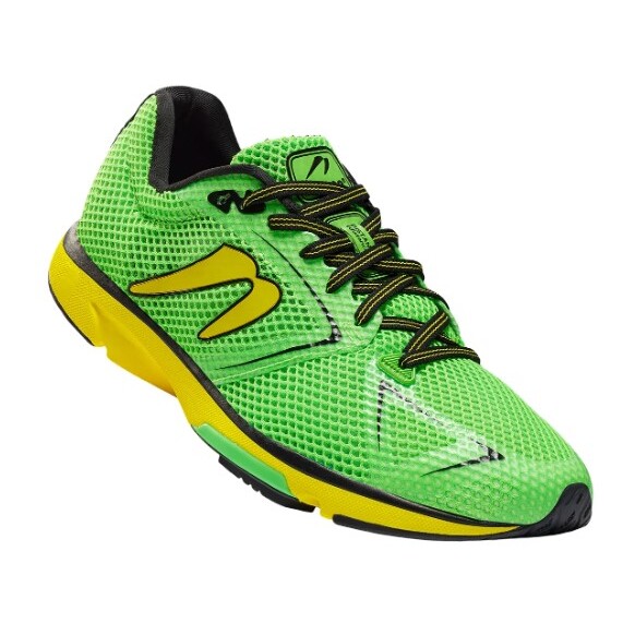 NEWTON（ニュートン） M000522B-105 newton メンズ ランニングシューズNEWTON DISTANCE 11B（グリーン×..