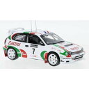 イクソ 1/43 トヨタ カローラ WRC 1997年RACラリー 7【RAC394B】 ミニカー