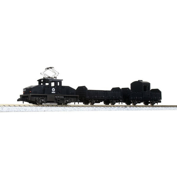 ［鉄道模型］カトー (Nゲージ) 10-504-3 チビ凸セット いなかの街の貨物列車（黒）
