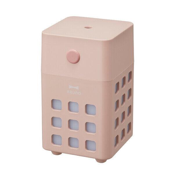 ブルーノ 超音波加湿器 BDE057-PK BRUNO（ブルーノ） 超音波式加湿器（ピンク) CUBE MIST（キューブミスト） [BDE057PK]