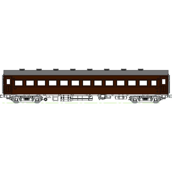 ［鉄道模型］トラムウェイ (HO) TW61-01BR 国鉄オハ61ぶどう2号