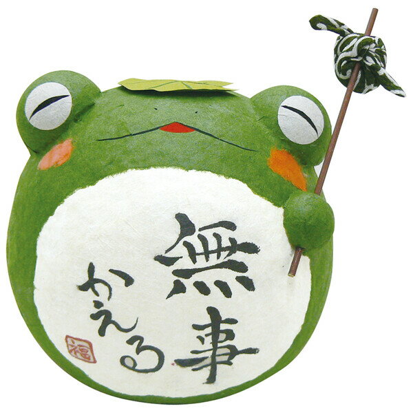 京都 リュウコドウ ちぎり和紙 ぽっちゃり無事かえる 006-0575 [0060575リユウコドウ]